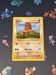 Juego base de cartas Pokémon Diglett 47/102 SHADOWLESS WOTC - (LP) #1 - Imagen 1 de 2