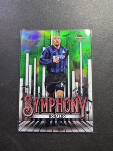2024-25 Topps Finest UEFA /99 Ronaldo #SY-7 Rifrattore Verde Sinfonico - Foto 1 di 2