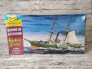 Lindberg Civil War Blokade Runner 1/124 scale model kit - Picture 1 of 6