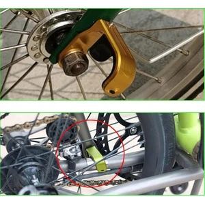 Front Fork Axle Holder Hook Clip Transport Clip Fixed Buckle For Brompton - Picture 1 of 16