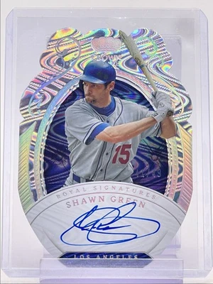 SHAWN GREEN 2023 CROWN ROYALE ROYAL SIGNATURES HOLO PLATA AUTOMÁTICO/49 Q4597 Foto 1 de 2