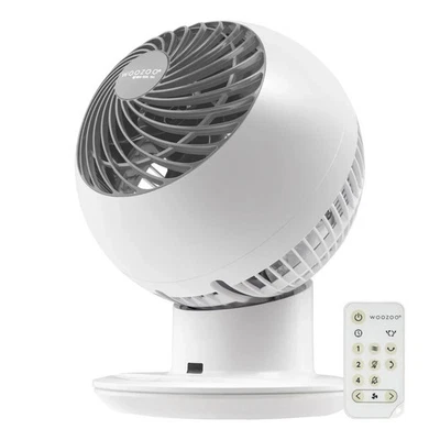 Woozoo 5-Speed Oscillating Fan with Remote Control - White / Customer return! - Image 1 of 4