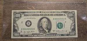 1977 $100 bill note - Picture 1 of 2