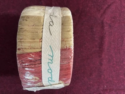 MODA~CRAZY FOR RED by MINICK & SIMPSON~42 STRIP JELLY ROLL - Image 1 of 4