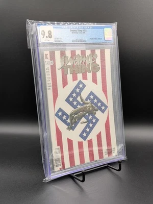 Swamp Thing 153 DC Vertigo 1995 CGC 9.8 Controversial album homage cover - Image 1 of 4