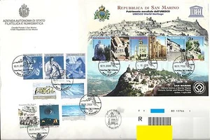 2008 SAN MARINO FDC EMISSIONI DEL 18.11.2008 - Imagen 1 de 1