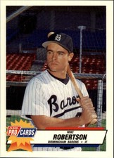 1993 Birmingham Barons Fleer/ProCards #1200 Mike Robertson