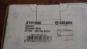 Actuador Caleffi Z13100 normal abierto 24vac nuevo - Imagen 1 de 2