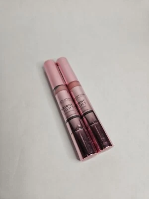 [2 Pack] Makeup Revolution Bright Light Highlighter Divine Dark Pink Sealed - Image 1 of 3