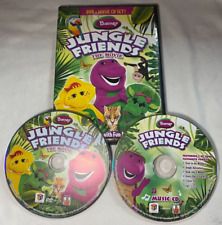 Barney: Jungle Friends The Movie DVD & CD 2 Disc Set 2010 For Kids Family