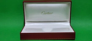 Authentisches Cartier Rot & Gold Sonnenbrillenetui / Leerbox Cartier Eyewear Storae - Bild 1 von 7