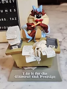Looney Tunes Mrs. Taz Work Desk Figurine Warner Brothers 1996 - Picture 1 of 7