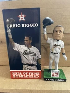 Houston Astros Craig Biggio #7 Hall Of Fame 2015 Bobblehead SGA New - Picture 1 of 8