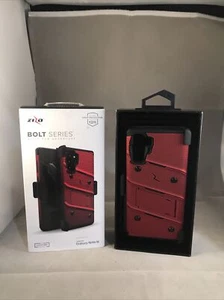 ZIZO Bolt Series Galaxy Note 10 Case w/Kickstand Holster Lanyard Red/Black - Picture 1 of 1