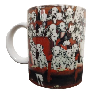 Disney 101 Dalmatians Mug Coffee Cup Spotted Dogs Retired Puppies Cruella - Picture 1 of 8