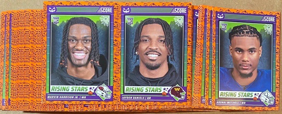 2024 PANINI SCORE-A-TREAT RISING STARS RC ORANGE PUMPKINS PICK COMPLETE YOUR SET - Image 1 of 1