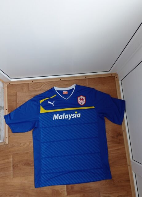 Cardiff City FC 20/21 Third Replica Blank Jersey Adidas Men's Orange NWT