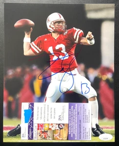 ZAC TAYLOR SIGNED 8X10 PHOTO NEBRASKA CORNHUSKERS CINCINNATI BENGALS COACH JSA A - Picture 1 of 1