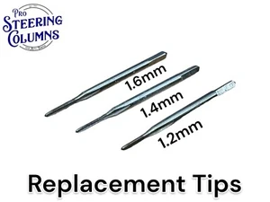 3 REPLACEMENT TIPS IGNITION LOCK CYLINDER ROLL PIN REMOVAL KIT FOR ACURA & HONDA - Picture 1 of 4