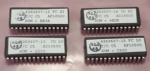 Lote de 4 M27C512-12XFI, B88BH 9605C / IC 4260607-13 y 4260607-14,4260607-15 y 16 - Imagen 1 de 5