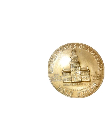 Bicentennial Kennedy error missing A and part of the L In the word Hall Cover