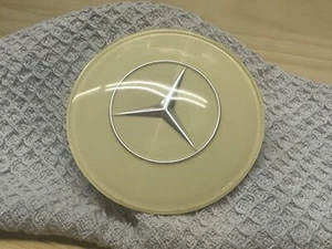 Emblem Firmenzeichen Lenkrad Elfenbein weiß W 198 300 SL Roadster Coupe Mercedes - Bild 1 von 3