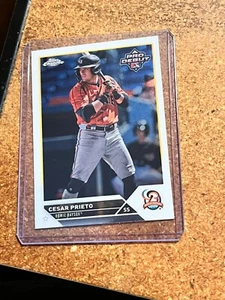 2023 Topps Pro Debut Chrome Baseball # PDC-16 Cesar Prieto - Picture 1 of 2