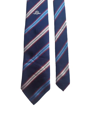 CRAVATTA "SAN SEVERINO NAPOLI" SOCIETA' PER LE FERROVIE NAPOLETANE VINTAGE - Immagine 1 di 4