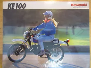 Kawasaki KE100 ad - Foto 1 di 1