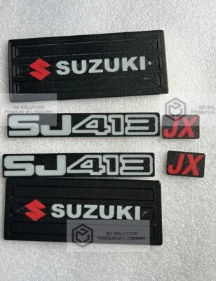 Kit 4 Modanature Laterali Suzuki Samurai Sj413
