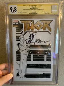 Thor The Grandmaster Original Art By Tony Parker CGC 9.8 Signed By Jeff Goldblum - Picture 1 of 7