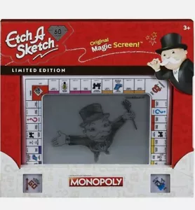 ETCH A SKETCH 60th Anniversary Monopoly Edition - LIMITED EDITION - New in Box - Picture 1 of 3