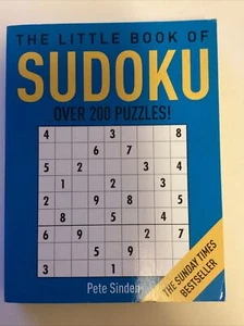 The Little Book of Sudoku, Sinden, Pete, ISBN 1843171791. New.Free Post - Foto 1 di 4