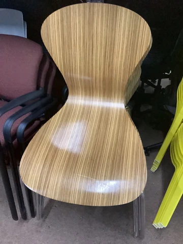 Knoll Sprite Zebra Office Furniture Lobby Guest Stacking Chairs Cover