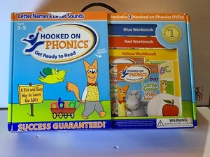 GET READY TO READ DELUXE EDITION: LETTER NAMES AND LETTER By Hooked On Phonics - Picture 1 of 6