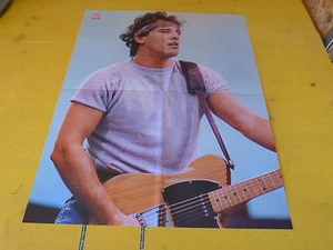 BRUCE SPRINGSTEEN - Poster RECTO VERSO !!! - Bild 1 von 2
