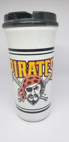 Pittsburgh Pirates Tumbler Travel Cup Large 32 Ounce Cover
