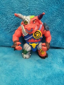 Vintage Groundchuck 1991 Teenage Muntant Ninja Turtles Action Figure Good Used - Picture 1 of 7