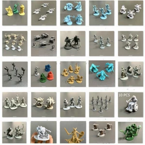 50+ Board Game Miniatures Role Playing Zombicide Dungeons & Dragons DND Toy - Picture 1 of 75