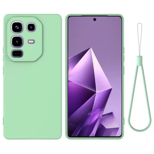 For Infinix Note 50 Pro, Luxury Soft Liquid Silicone Skin Touch Feel Case Cover - Imagen 1 de 33