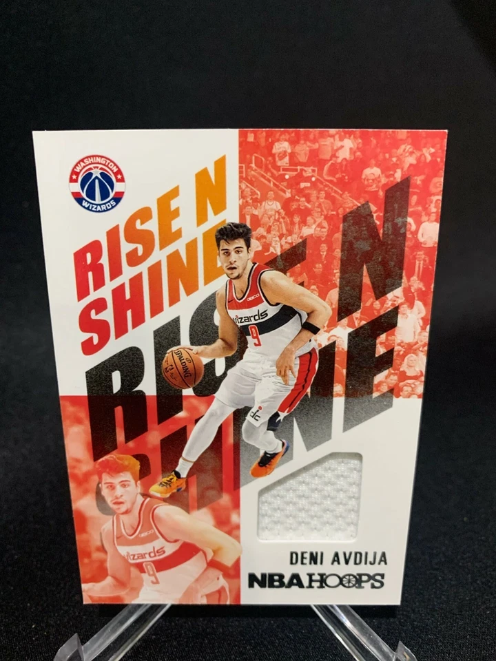 2020-21 Panini NBA Hoops #RNS-DAV DENI AVDIJA Rookie Rise N' Shine- Jersey Patch - Image 1 of 1