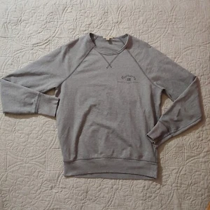 burberry women's long sleeve sweatshirt Gray Sz M - Picture 1 of 5