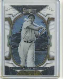 2023 Panini Select White Prizm RALPH KINER #35 Serial # 42/149 Pirates