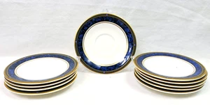 Lot of 10 - Royal Doulton Stanwyck 6" Saucers Only - English Fine Bone China - Picture 1 of 4