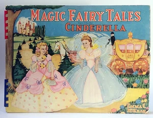 Emma McKean, MAGIC FAIRY TALES: CINDERELLA, 1943, moveable book - Imagen 1 de 6