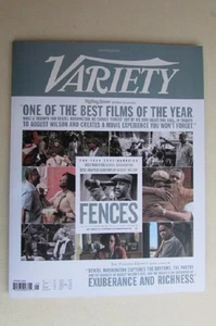 Magazine - Fashion - Variety - Fences - Denzel Washington - Peter Travers - Picture 1 of 2