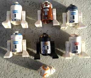 Lego Star Wars 7x Figur Droiden Konvolut 6x R2 1x BB-8 gebraucht 01/01/23-9
