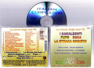 ITALIAN COMPILATION - La Classe Degli AnnI 90 (2003) CD Nuovo RARO - Foto 1 di 1