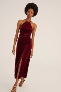 UNDRESS CODE FRENCH WAY DRESS IN BURGANDY SIZE X-LARGE - Picture 1 of 6
