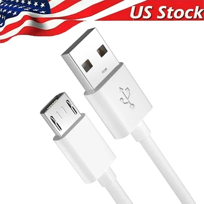 LOTE de cable de carga rápida micro USB de 3/6 pies para cargador de teléfono Samsung Android Foto 1 de 4